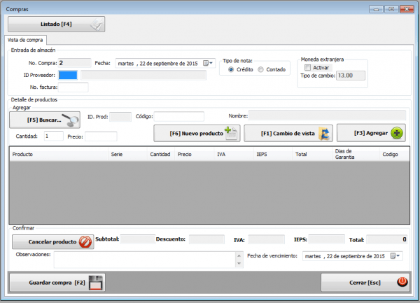 ComercializadoraPV_Compras